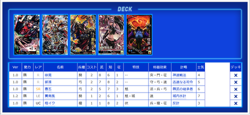 169ページ目】ブログトップ | 三国志大戦 アーケード | トレカ